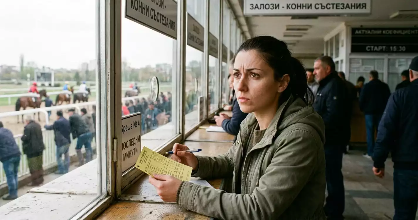 Залагащ взима решение секунди преди старта на гонката