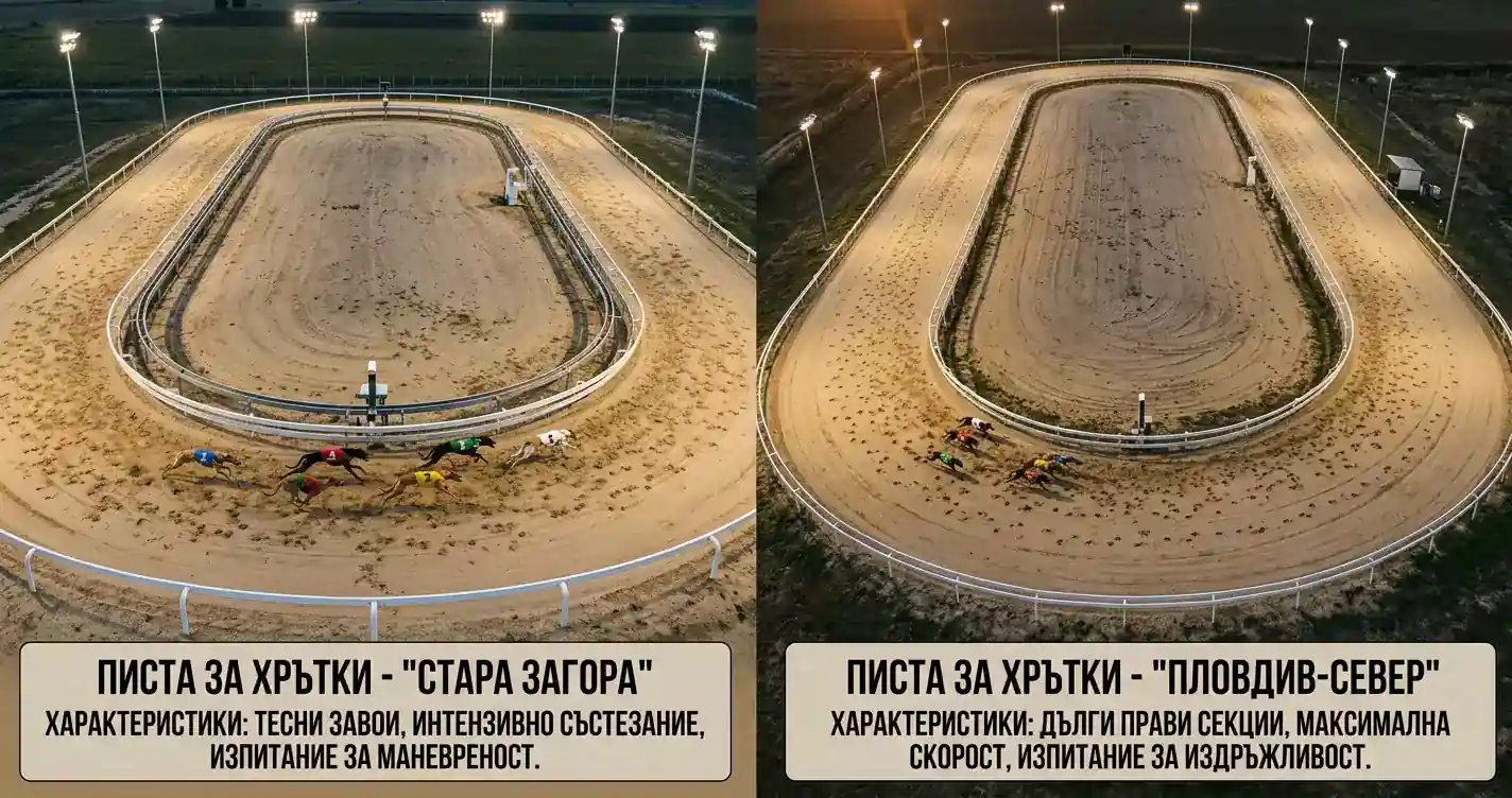 Различни писти с различна конфигурация менят процента на фаворита