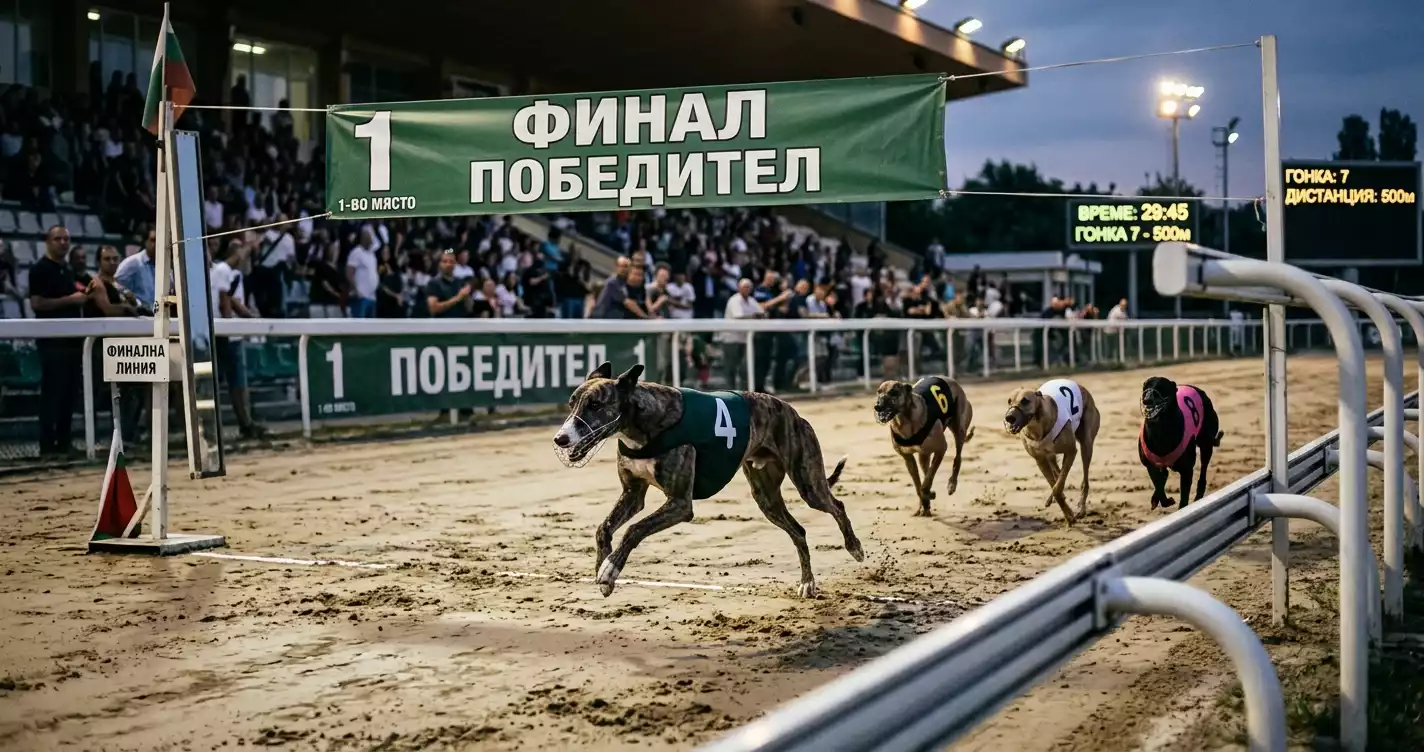 Решаващ финал на надбягване с хрътки